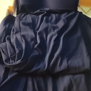 Jersey knit maxi double slit slit